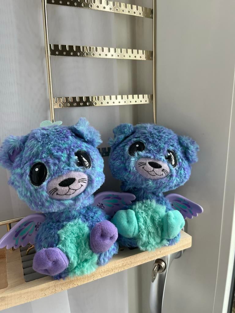 Zeldzame Hatchimals Surprise Peacat (2 Poppetjes), Ophalen of Verzenden, Gebruikt, Overige typen