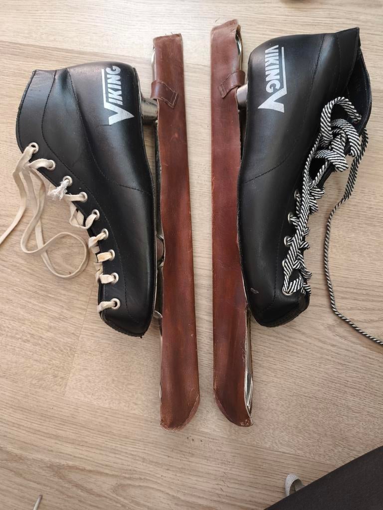 Viking Noren Schaatsen 41 - Geslepen en klaar voor gebruik!, Ophalen, Gebruikt, Noren, Viking