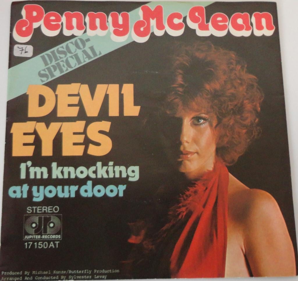 Penny Mc.Lean > Devil Eyes, Gebruikt, 7 inch, Single, Ophalen of Verzenden