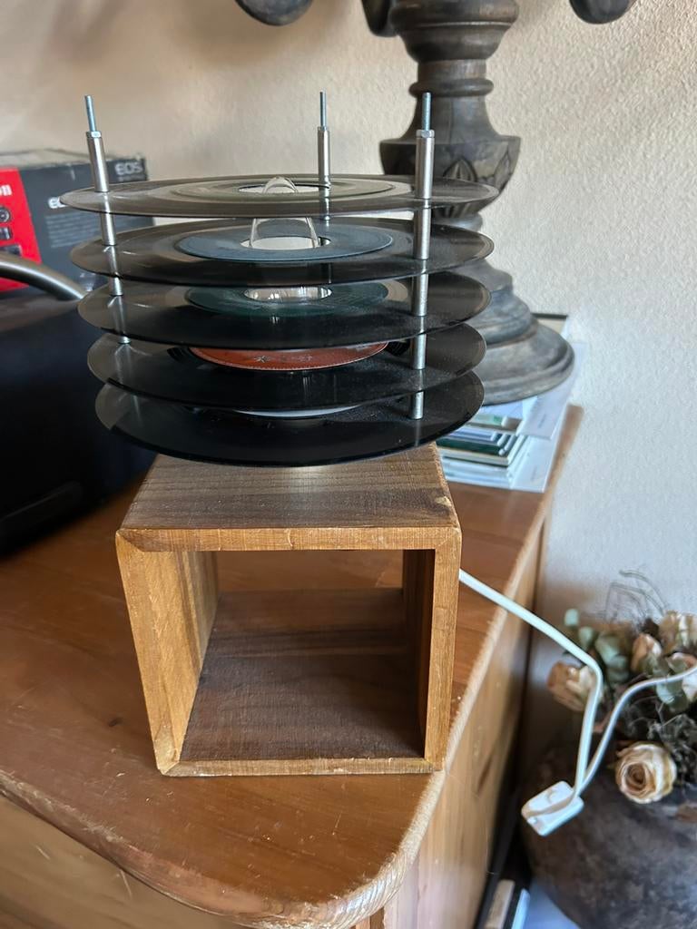 Vinyl Singles Lamp, Ophalen of Verzenden, Zo goed als nieuw
