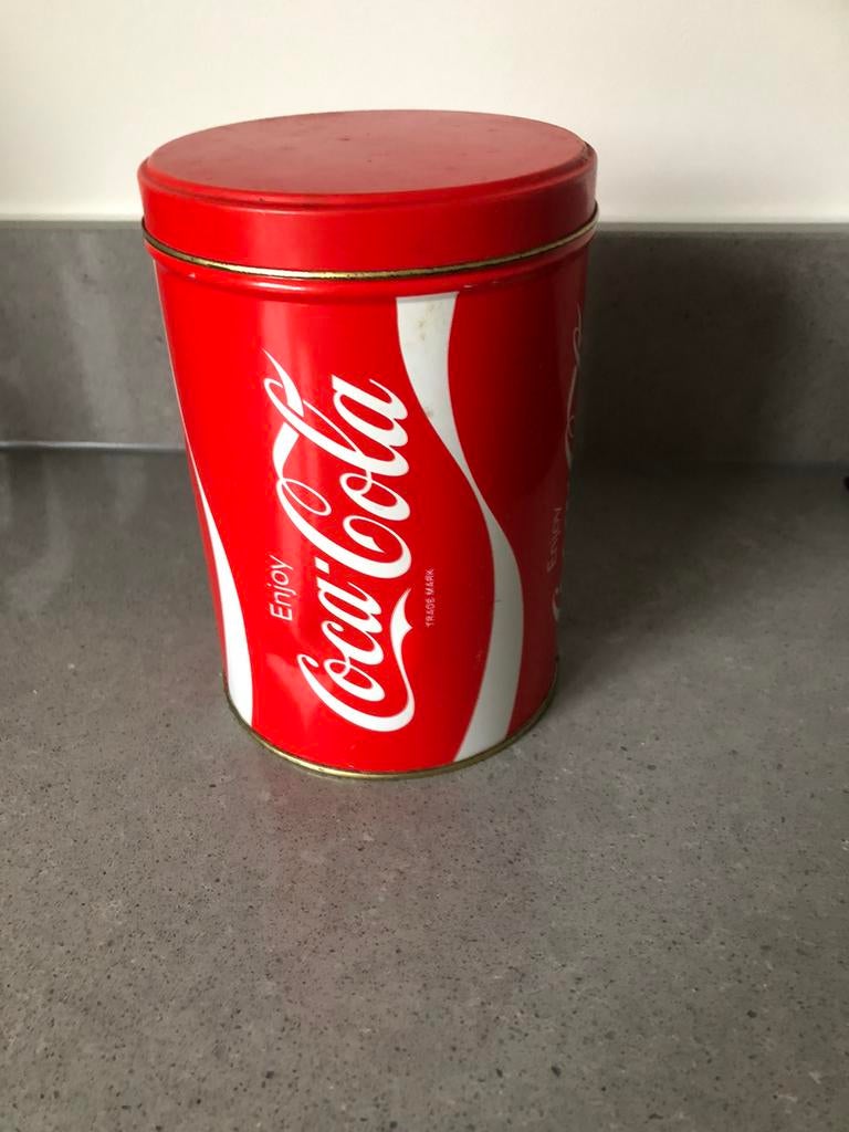 Coca cola blik, Ophalen, Gebruikt, Overige