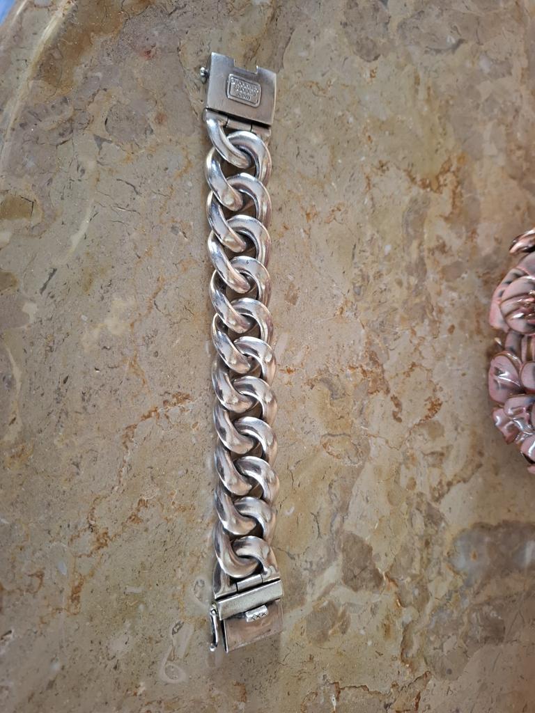 Budha to buddha armband Chris, Sieraden, Tassen en Uiterlijk, Armbanden, Ophalen, Zo goed als nieuw, Zilver, Zilver