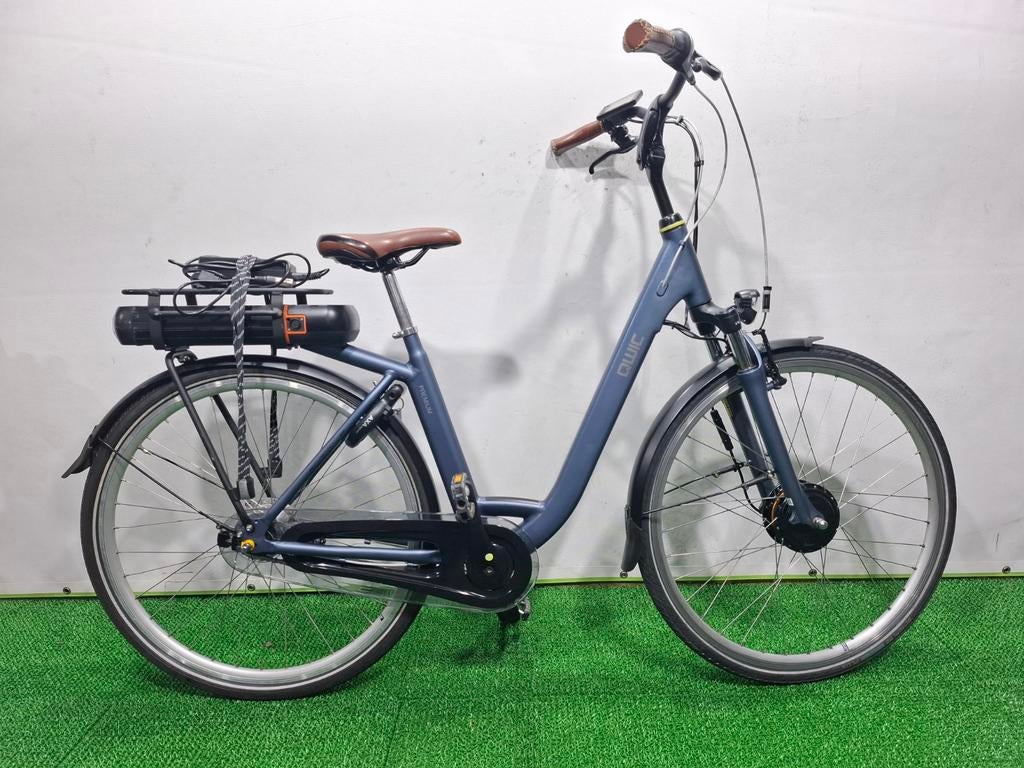 Qwic premium elektrische dames fiets 625wh, Ophalen, Zo goed als nieuw