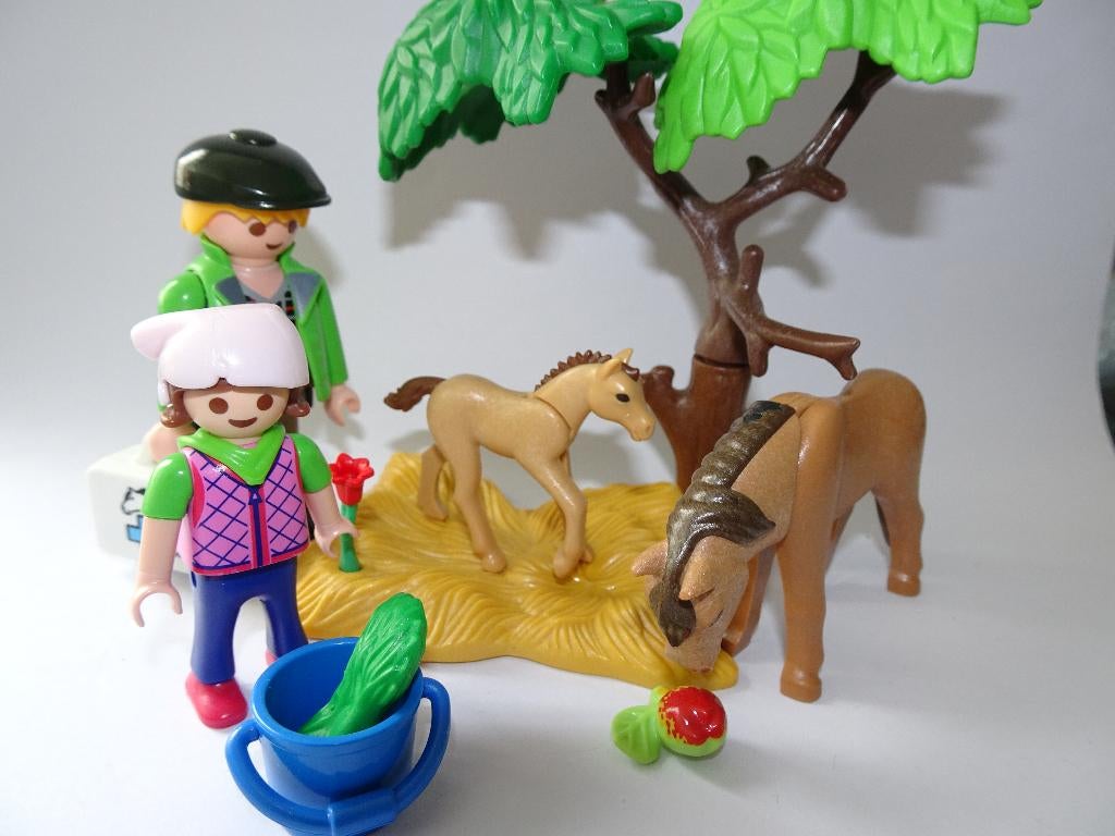 Playmobil dierenarts met pony (6949), Ophalen of Verzenden, Gebruikt, Complete set