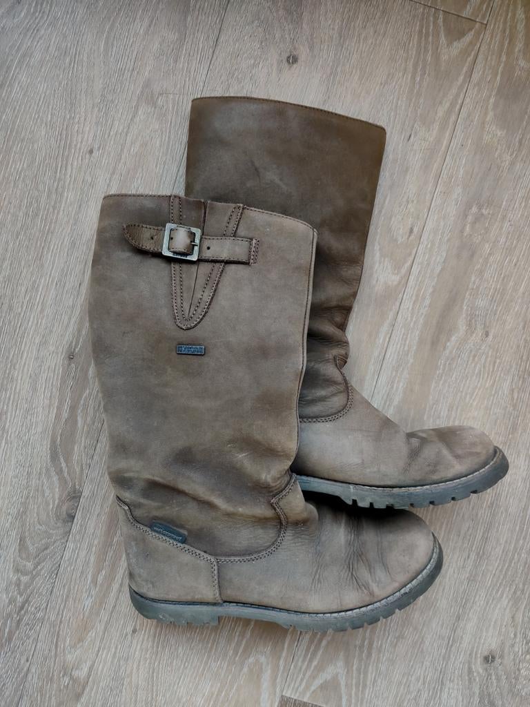 Human Nature gevoerde laarzen maat 38, Kleding | Dames, Schoenen, Hoge laarzen, Bruin, Ophalen of Verzenden, Human Nature