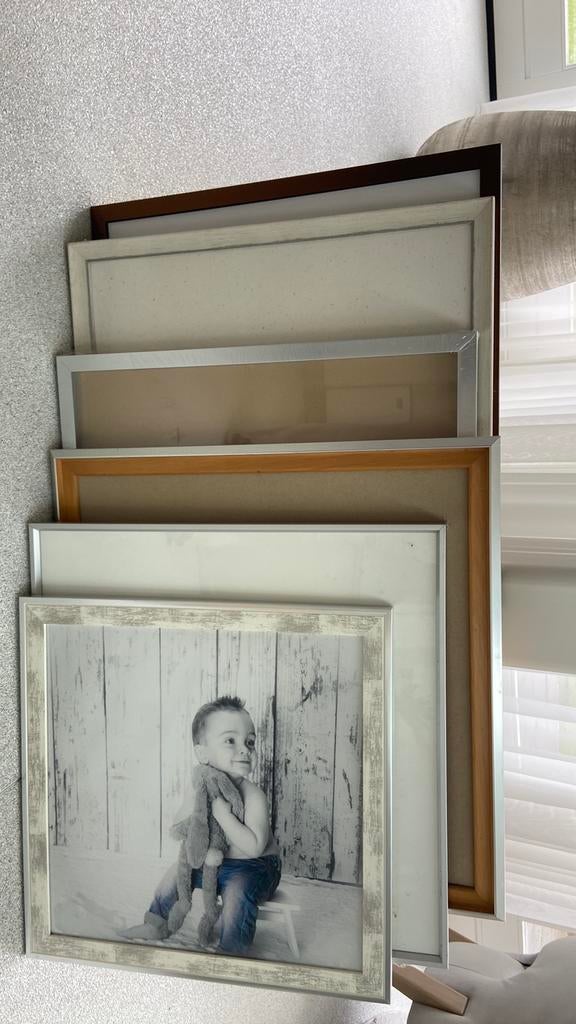 Nieuwe fotolijsten 50 en 60 cm, Ophalen of Verzenden, Nieuw