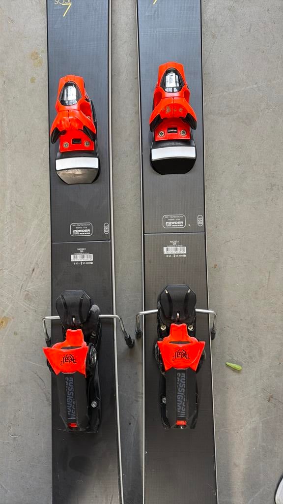 Rossignol freestyle ski’s soul 7   1.80 lang, Sport en Fitness, 160 tot 180 cm, Rossignol, Ophalen of Verzenden, Zo goed als nieuw