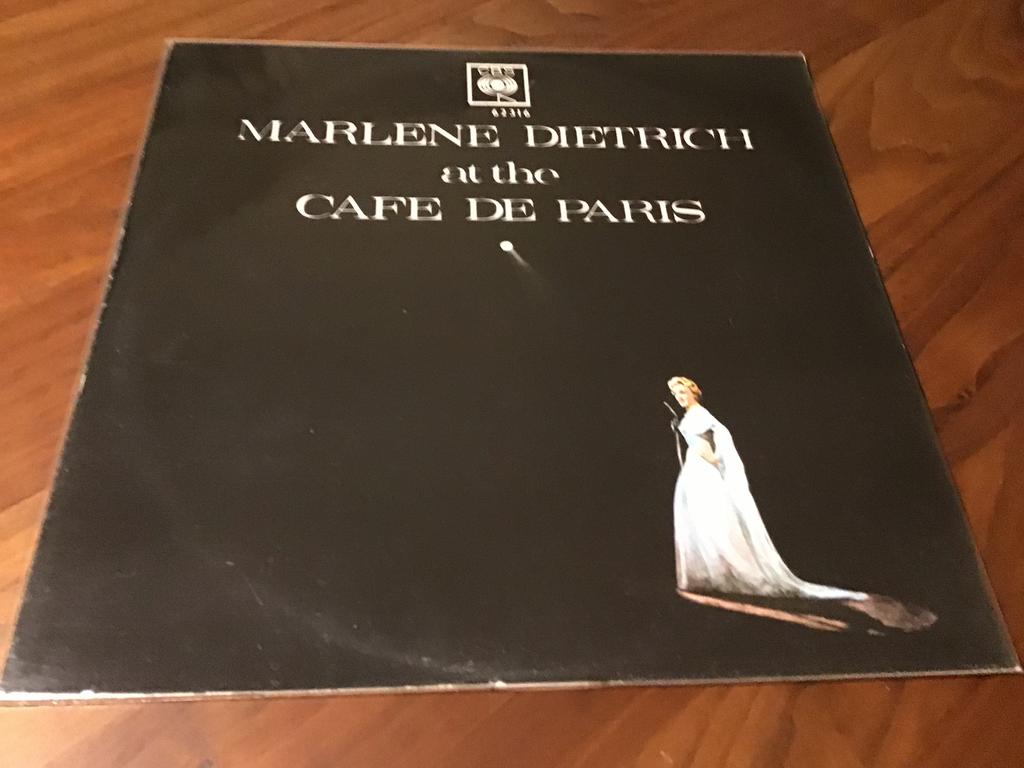 LP 1964, MARLENE DIETRICH AT THE CAFE DE PARIS, CBS-62316, Cd's en Dvd's, Vinyl | Pop, Ophalen of Verzenden, Gebruikt, 12 inch
