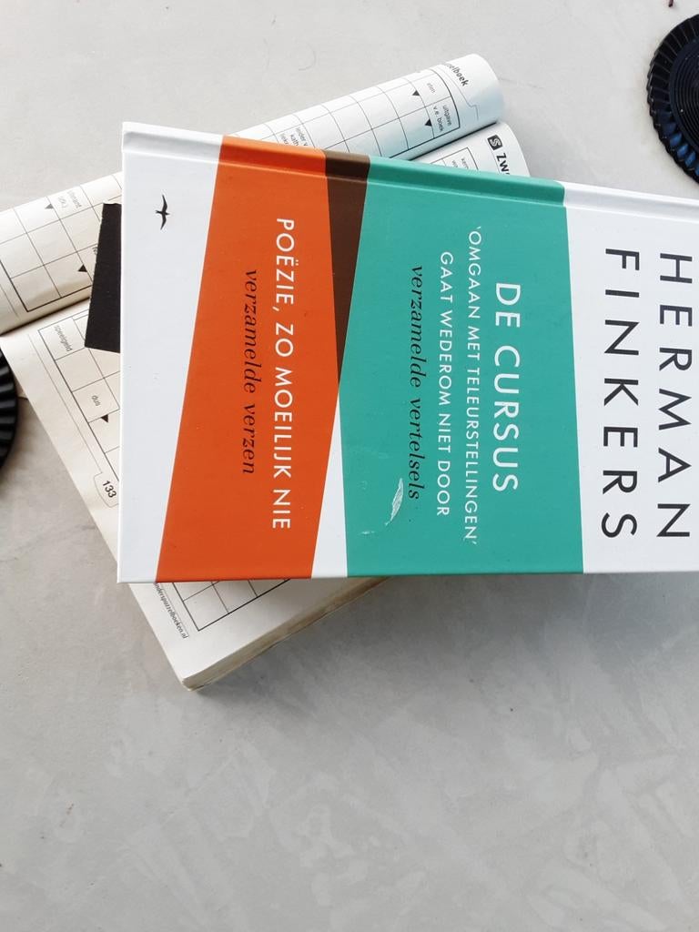 De cursus, Ophalen of Verzenden, Zo goed als nieuw, Herman  finkers