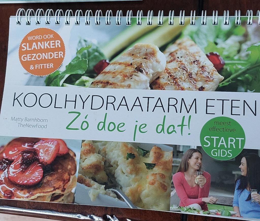 Koolhydraatarm eten van Matty Barnhoorn, Boeken, Dieet en Voeding, Ophalen of Verzenden, Zo goed als nieuw, Matty Barnhoorn