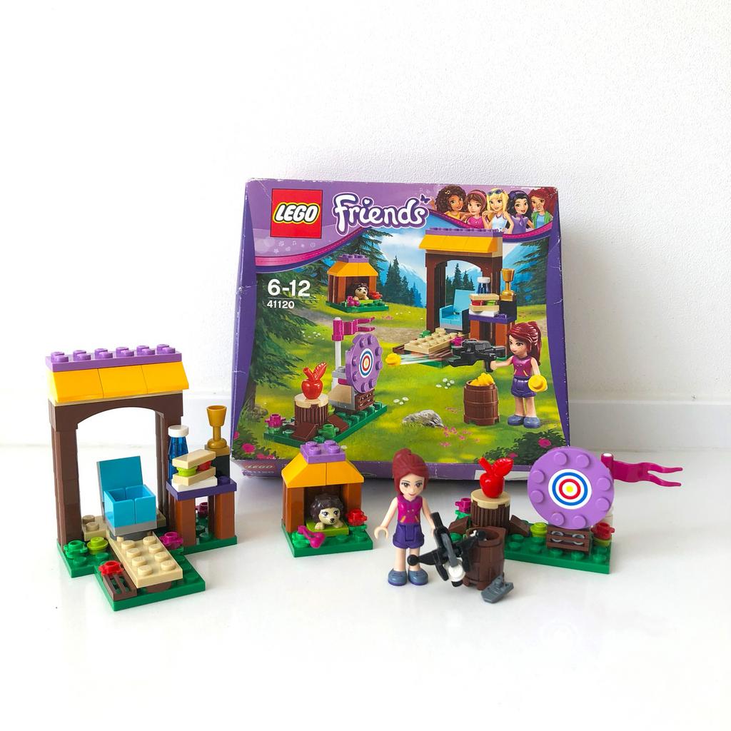 Lego Friends 41120 Avonturenkamp boogschieten, Ophalen of Verzenden, Zo goed als nieuw, Complete set, Lego