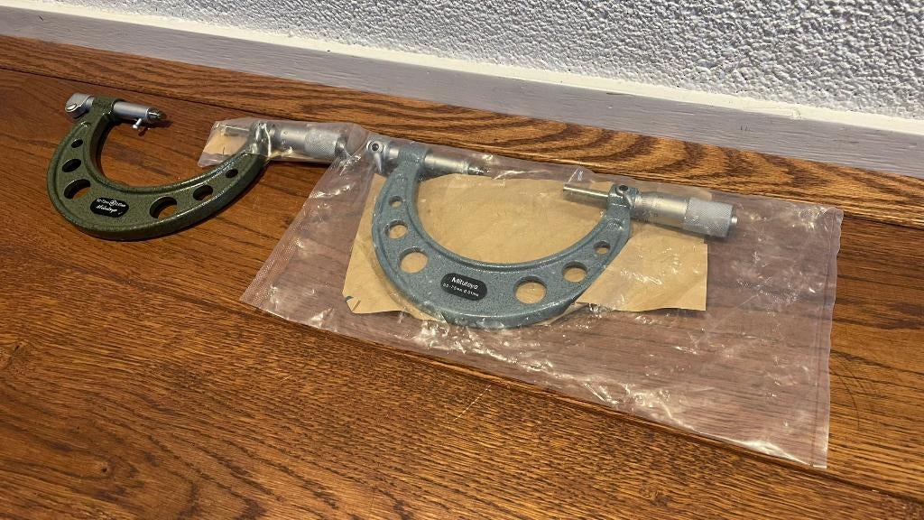 Mitutoyo passameter Tolerantieschroefmaat Micrometer 50-75mm, Doe-het-zelf en Verbouw, Meetapparatuur, -, Nieuw, Ophalen of Verzenden