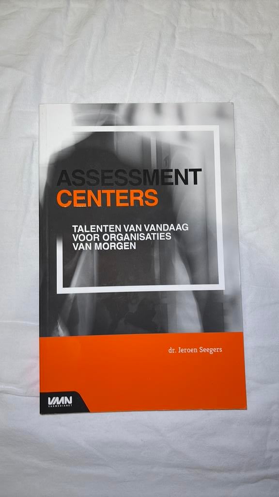 Jeroen Seegers - Assessment centers, Boeken, Ophalen of Verzenden, Zo goed als nieuw, Jeroen Seegers