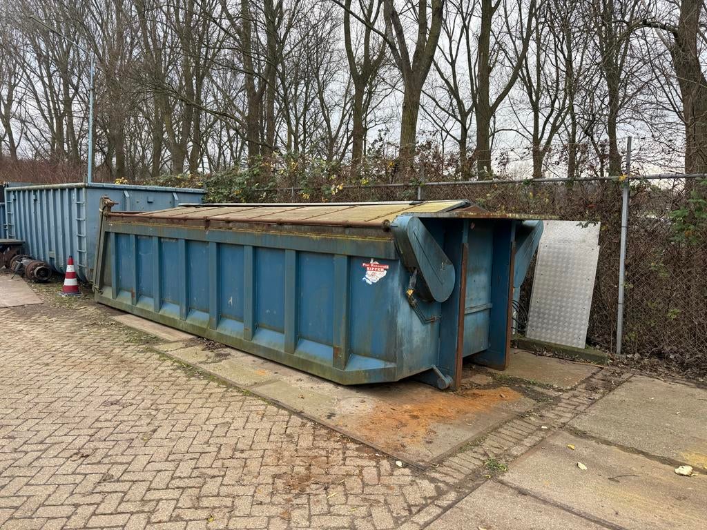 Ruizeveld Afzetcontainer met afdekluiken 6,5m - 18m3, Zakelijke goederen, Machines en Bouw | Keten en Containers, Ophalen