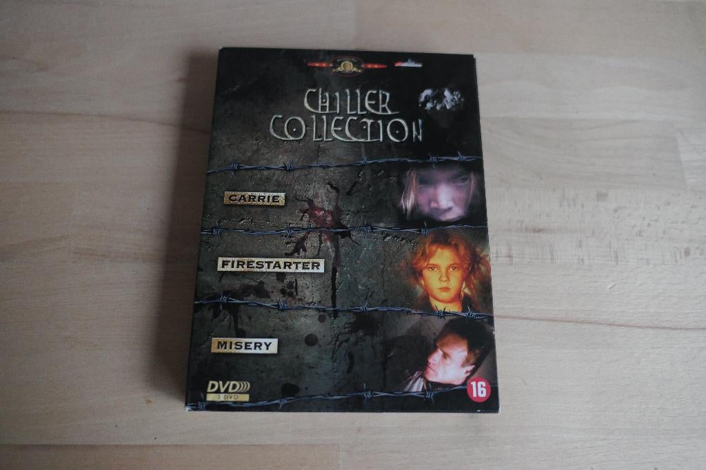 dvd box  chiller colletion  3 dvd s, Cd's en Dvd's, Dvd's | Horror, Vanaf 16 jaar, Ophalen of Verzenden, Zo goed als nieuw, Overige genres