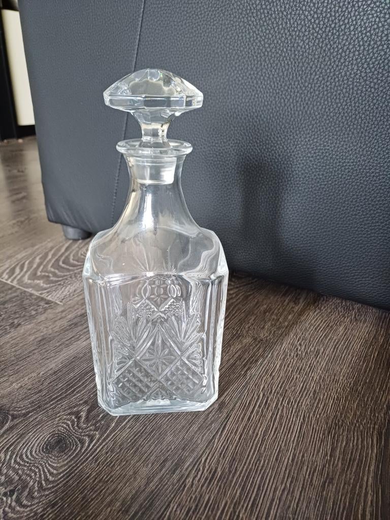 Kristallen Karaf met Stop, Ophalen of Verzenden