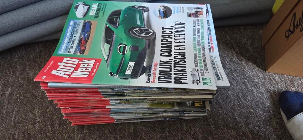 AutoWeek tijdschriften - verzameling, Boeken, Ophalen of Verzenden, Gelezen, Algemeen, AutoWeek
