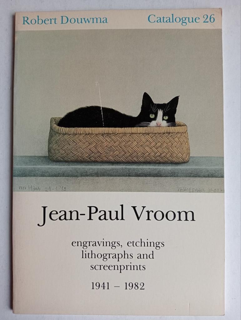 Jean-Paul Vroom Grafiek Catalogus 26 -, Ophalen of Verzenden, Gelezen, Robert Douwma, Catalogus