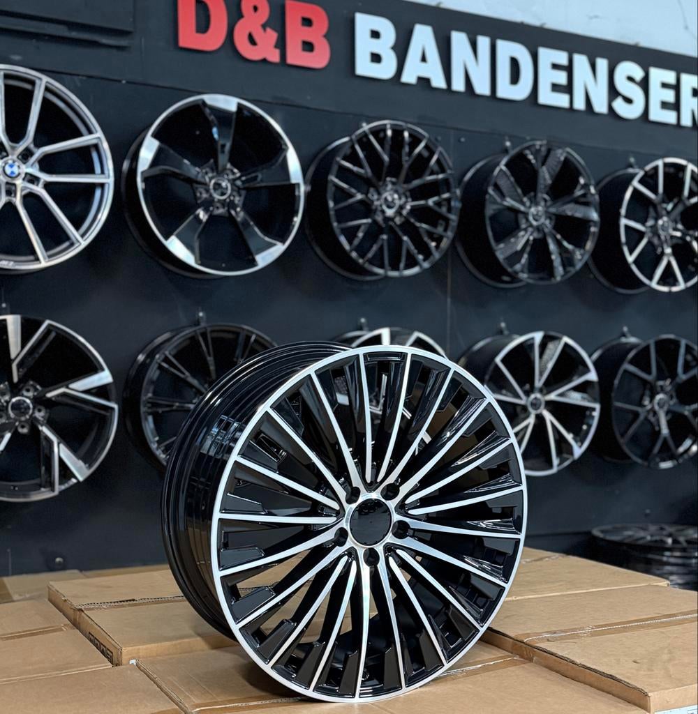 20 inch amg look velgen 5x112 Mercedes c e s glc gle eqc eqe, Auto-onderdelen, Banden en Velgen, Gebruikt, 255 mm, Velg(en), Ophalen of Verzenden