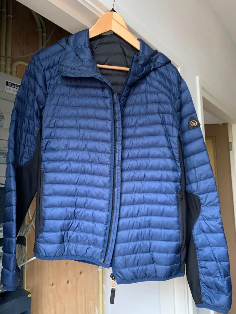 BOGNER Fire+Ice Donsjas Blauw Medium, Kleding | Heren, Jassen | Winter, Ophalen of Verzenden, Zo goed als nieuw, Bogner, Maat 48/50 (M)