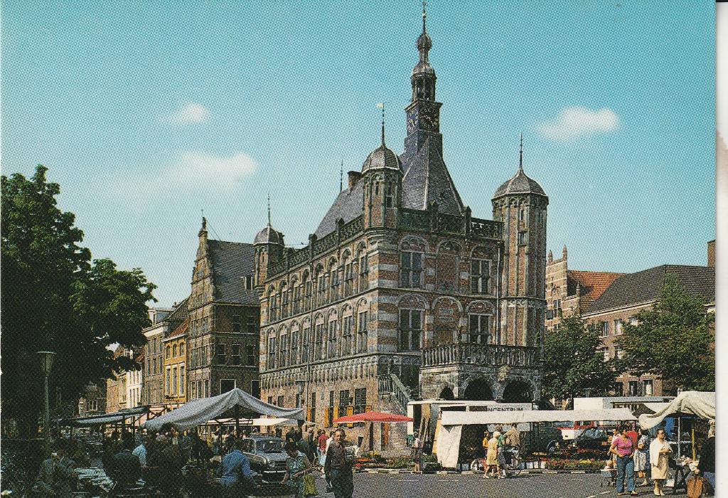 Deventer, De Waag 1980, Ophalen of Verzenden, Voor 1920, Gelopen, Overijssel