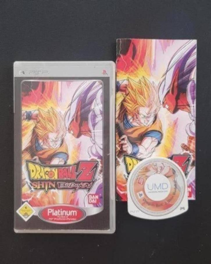 ZELDZAAM | PSP | Dragon Ball Z Shin Budokai, Spelcomputers en Games, Games | Sony PlayStation Portable, Gebruikt, Vechten, 2 spelers