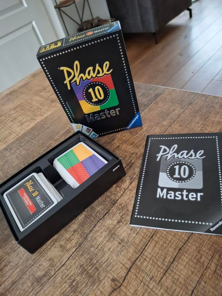 Phase 10 kaartspel master, Hobby en Vrije tijd, Gezelschapsspellen | Bordspellen, Ophalen of Verzenden