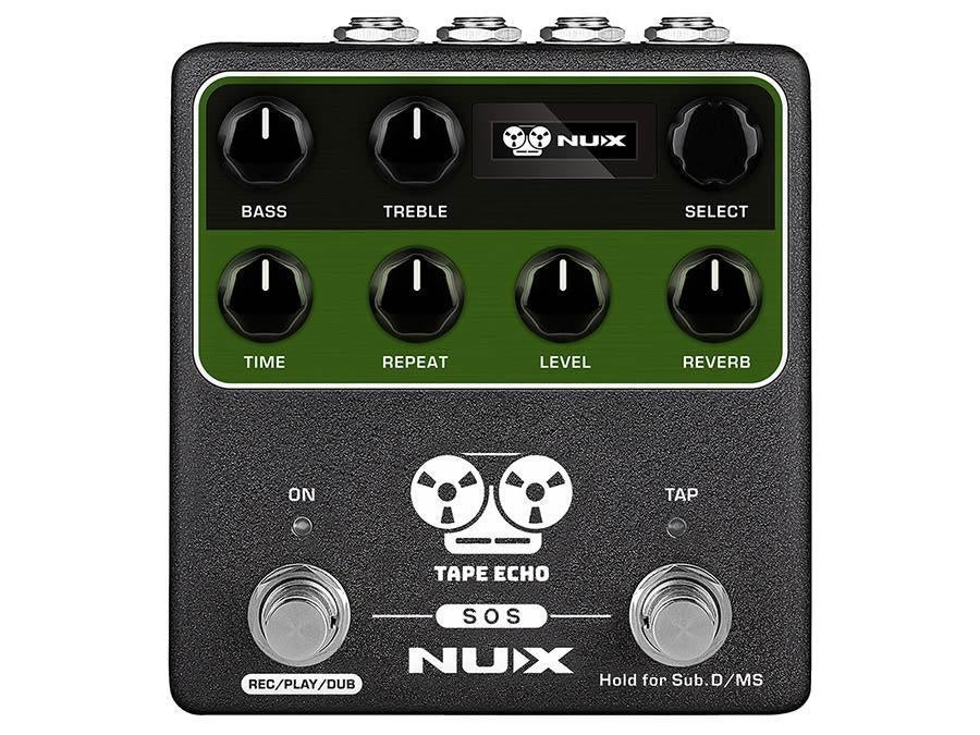 NUX NDD-7 Tape Echo Delay  Reverb effectpedaal, Muziek en Instrumenten, Effecten, ., Nieuw, Ophalen of Verzenden, Reverb