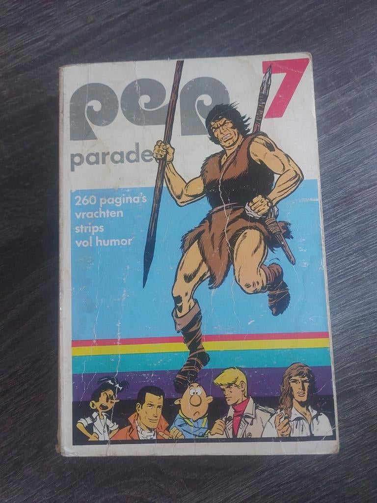 Pep Parade 7 - Stripboek, Boeken, Eén stripboek, Ophalen of Verzenden, Gelezen, Diverse