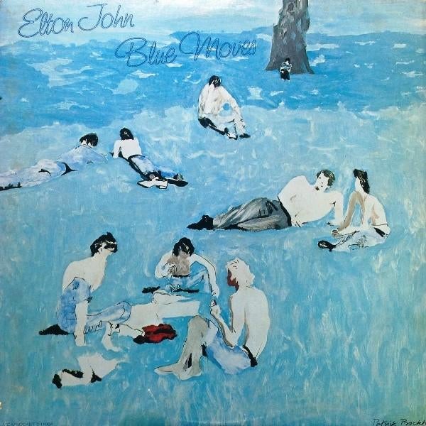 Elton John - Blue Moves LP, Cd's en Dvd's, Vinyl | Pop, Zo goed als nieuw, 12 inch, Ophalen of Verzenden