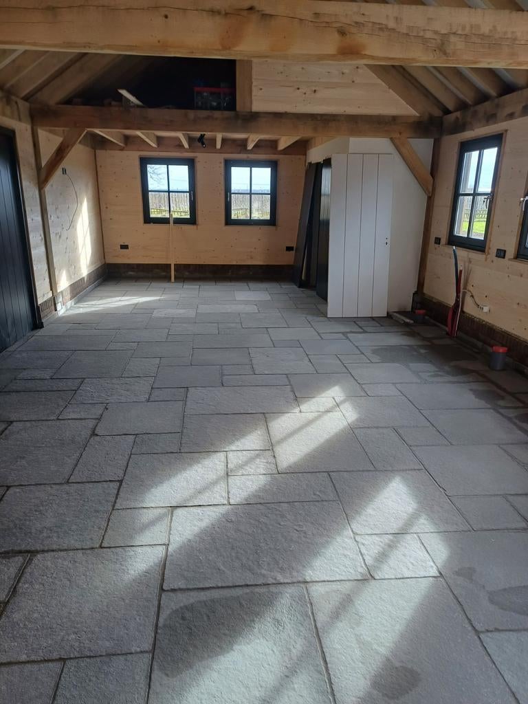 landelijke vloer /tendur grey/ stone/ castle / chateau slate, Doe-het-zelf en Verbouw, Tegels, Ophalen of Verzenden, Nieuw, 60 cm of meer