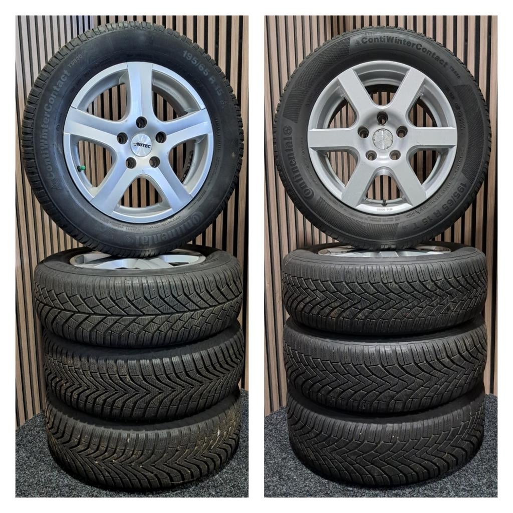 Velgen Winterbanden VW Seat Skoda Past op: Zie advertentie, Auto-onderdelen, Banden en Velgen, Ophalen, Gebruikt, 15 inch, Banden en Velgen