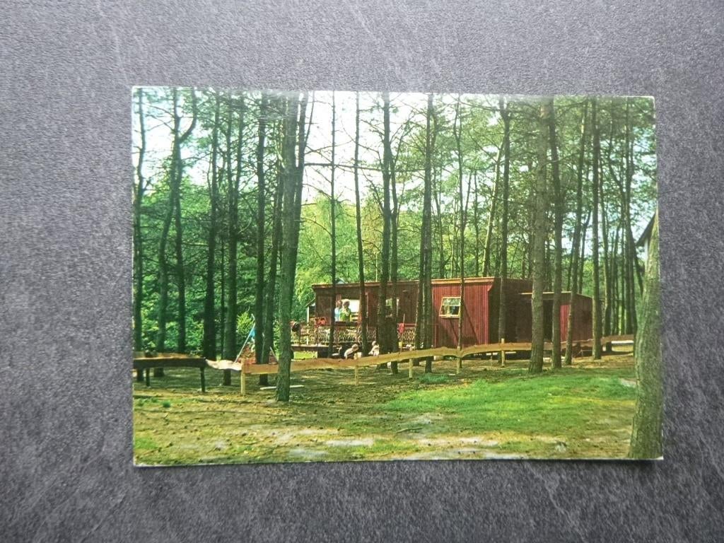 Overberg, camping de Ossenberg 1975, Verzenden, 1960 tot 1980, Gelopen, Noord-Brabant