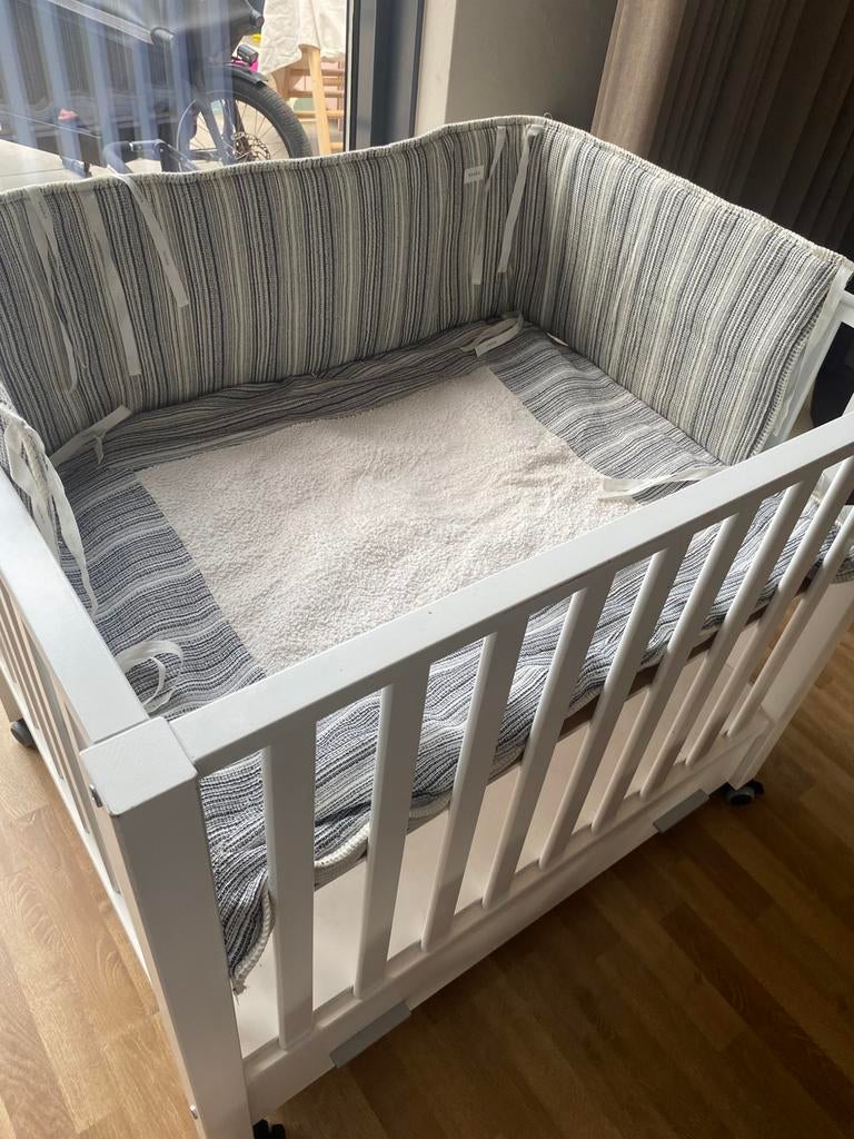 Koeka boxkleed en bumper, Kinderen en Baby's, Ophalen, Zo goed als nieuw, Boxkleed