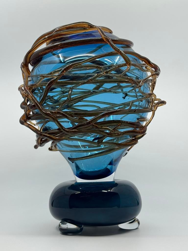 Unica - Winter Bonsai - Glasobject van Lia Koster, Antiek en Kunst, Ophalen of Verzenden