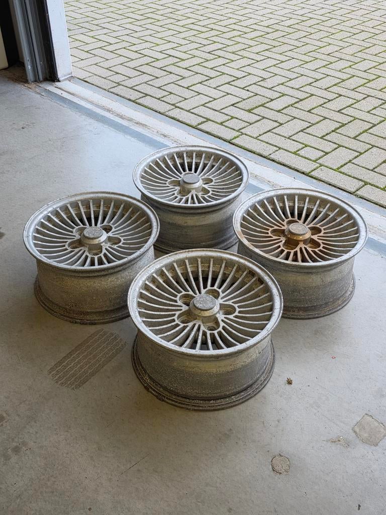 Oscam oldtimer velgen 14 inch 5x120, Ophalen, 14 inch, Gebruikt, Velg(en)