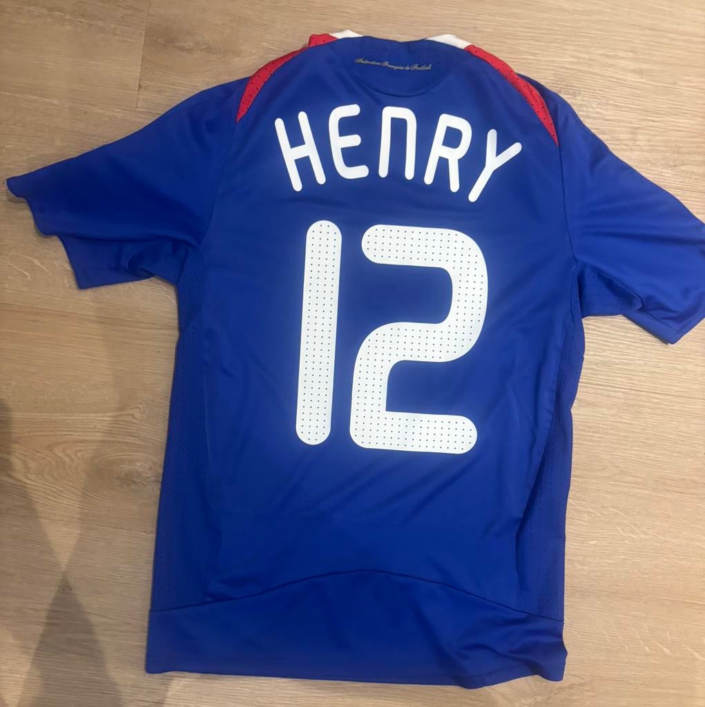 Thierry Henry Frankrijk voetba, Verzamelen, Sportartikelen en Voetbal, Shirt, I, Ophalen of Verzenden, D