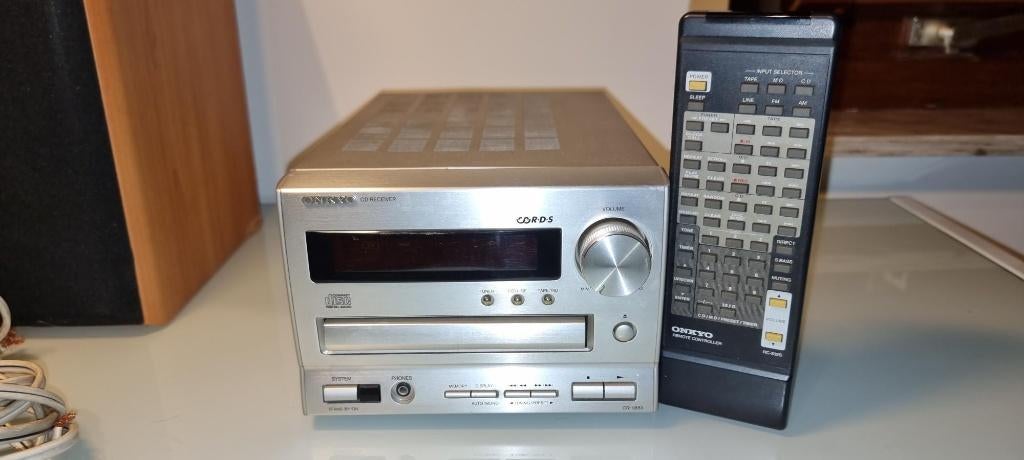 Mini stereo set: compact CR-185X CD-RECEIVER  Champagne gold, Overige merken, Ophalen of Verzenden, Zo goed als nieuw, Tuner of Radio