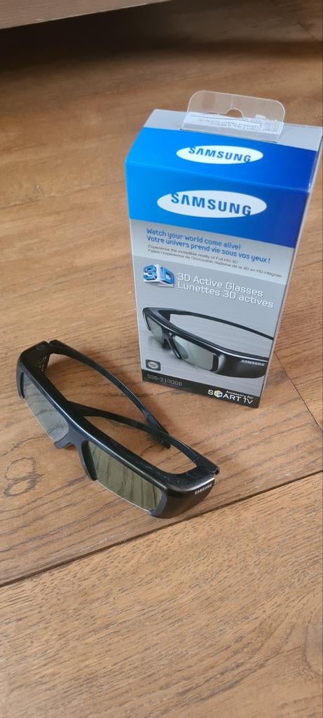 Samsung 3D Active Glasses SSG-3100GB - Nieuwstaat!, Ophalen of Verzenden, Zo goed als nieuw