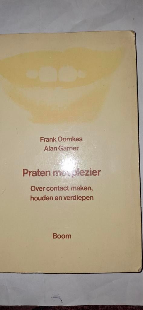 Praten met plezier - Frank Oomkes, Alan Garner, Boeken, Ophalen of Verzenden, Gelezen, Frank Oomkes, Alan Garner