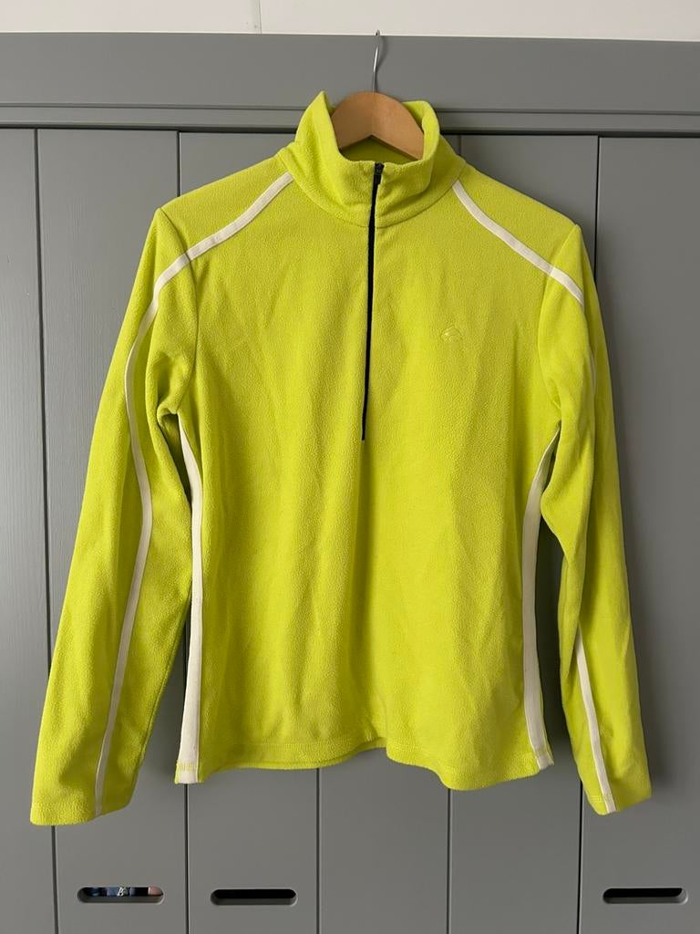 Ski pully Falcon maat L, Geel, Ophalen of Verzenden, Gedragen, Maat 42/44 (L)