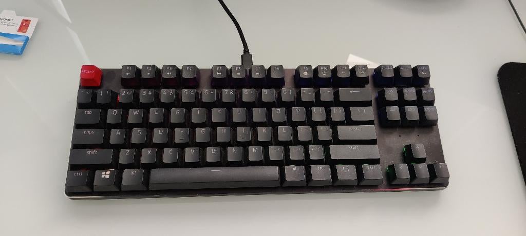 Glorious GMMK TKL custom keyboard, Computers en Software, Toetsenborden, Ophalen of Verzenden, Zo goed als nieuw, Gaming toetsenbord