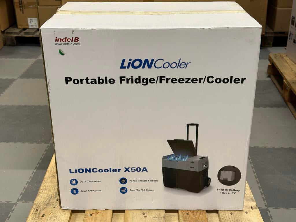 NIEUW !!! LionCooler X50A Draagbare Koelkast/Vriezer/Koelbox, Ophalen of Verzenden, Nieuw, Koelbox, Compressor