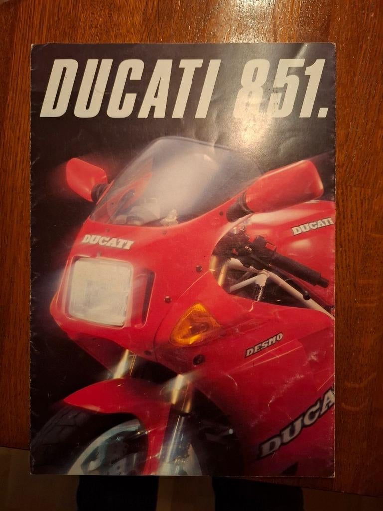 Ducati 851 Folder - Prima Staat!, Ophalen of Verzenden, Zo goed als nieuw, Merk of Model