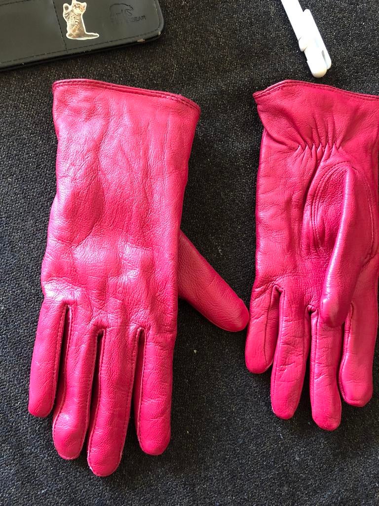 Handschoenen, Kleding | Dames, Mutsen, Sjaals en Handschoenen, Ophalen of Verzenden, Zo goed als nieuw, Maat 38/40 (M), Handschoenen
