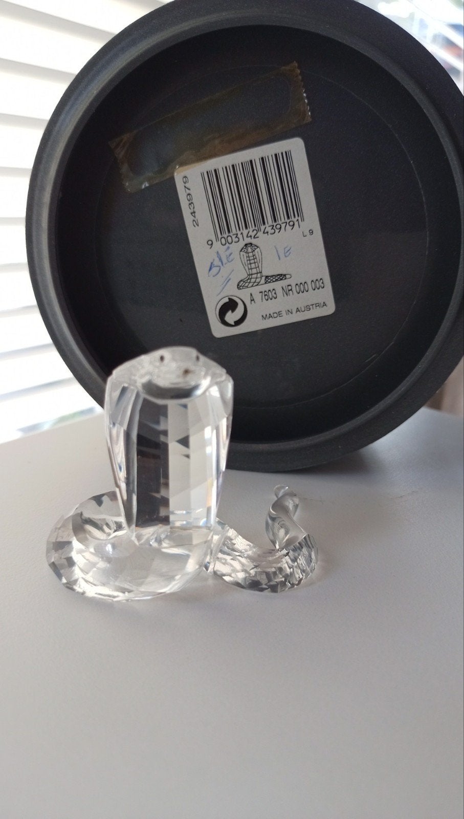 Swarovski Cobra, Ophalen of Verzenden, Zo goed als nieuw, Figuurtje