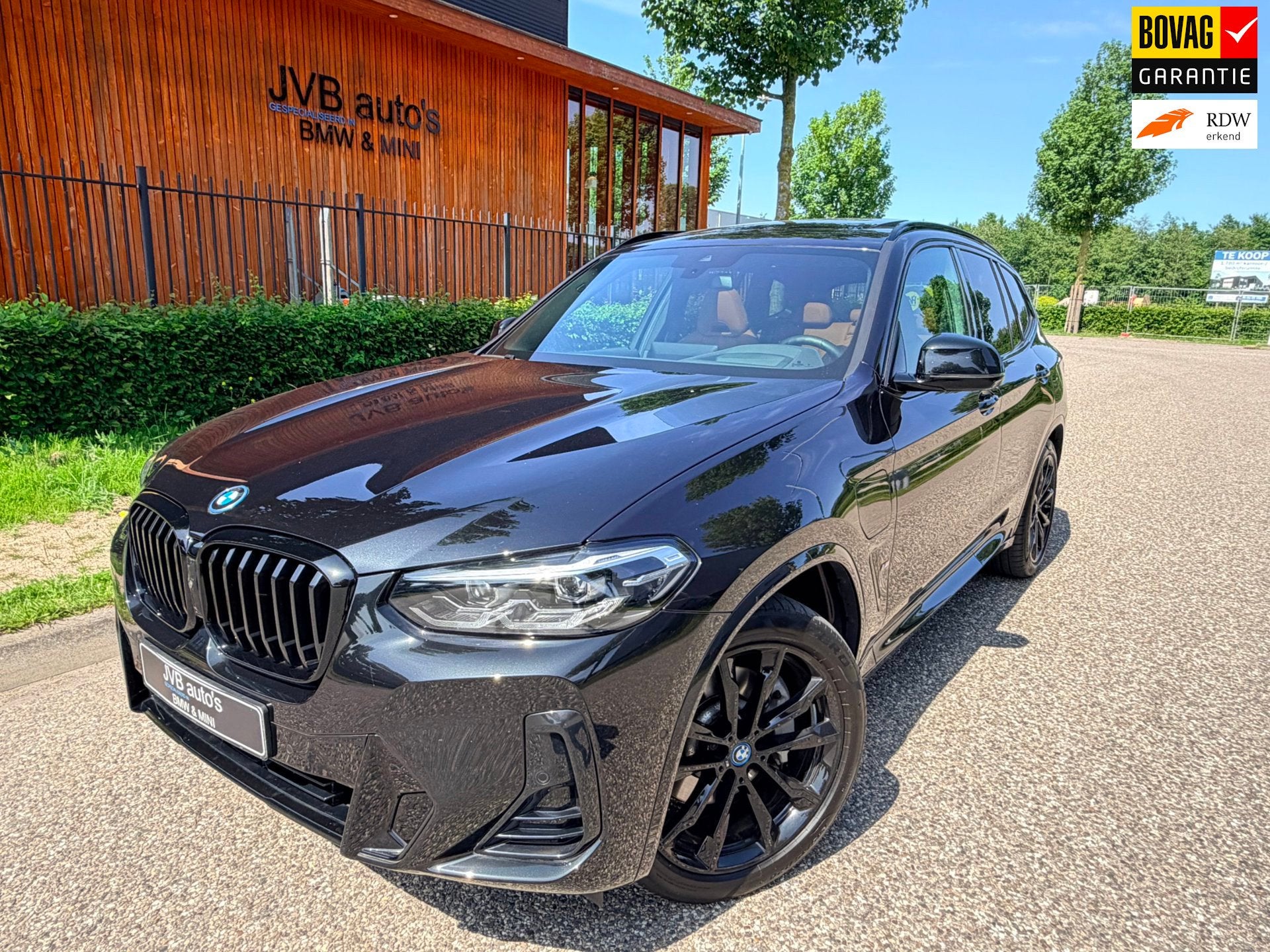 BMW X3 XDrive30e, M-sport, M-stoel, trekhaak, panorama, acc, Auto's, BMW, Automaat, 1998 cc, Gebruikt, Zwart
