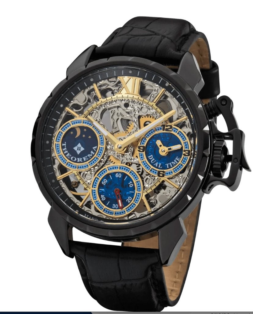 Watch Dual-time Oman by Theorema Germany GM-108-4, Polshorloge, Overige materialen, Zo goed als nieuw, Ophalen