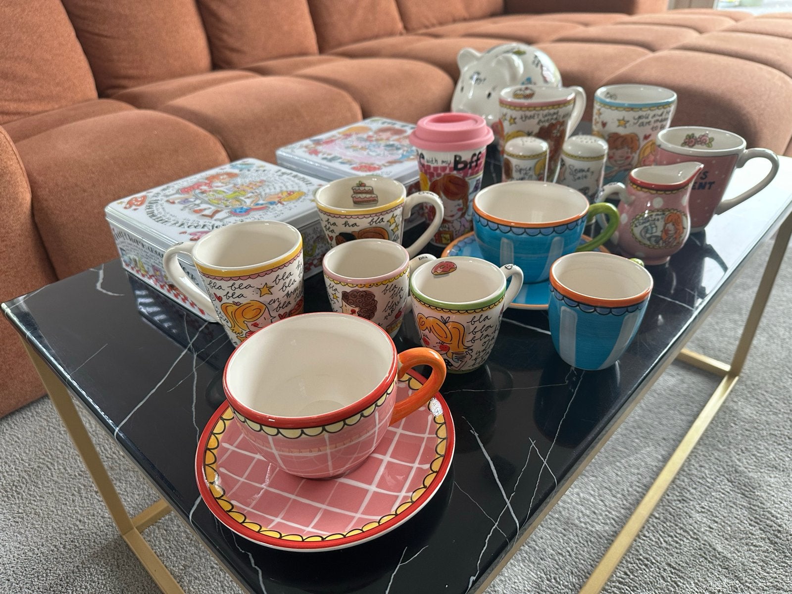 Blond Amsterdam servies en accessoires, diverse items, Gebruikt, Keramiek, Overige typen, Ophalen of Verzenden