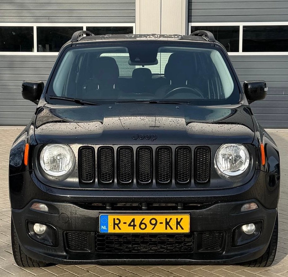 JEEP RENEGADE 1.6E TORQUE 110PK ZWART BJ 2017 ‼️SCHADE‼️, Auto's, Voorwielaandrijving, Stof, 4 cilinders, Zwart